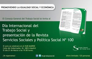 PRESENTACIÓN DE LA REVISTA SERVICIOS SOCIALES Y POLITICA SOCIAL NUMERO 100