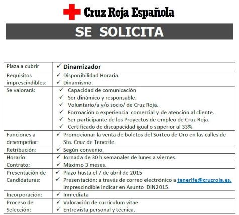 CRUZ ROJA DINAMIZADOR